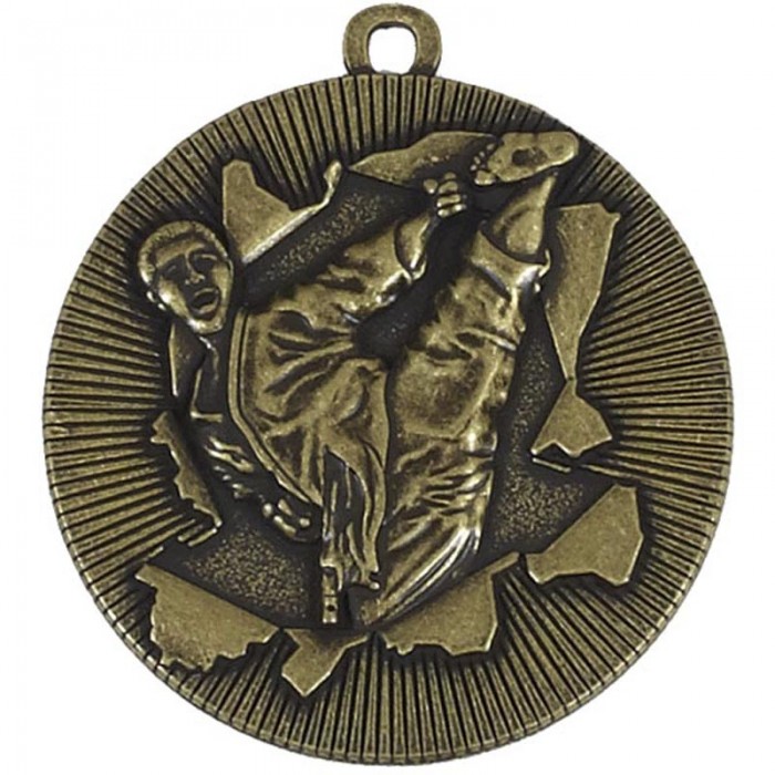 50MM MARTIAL ARTS MEDAL  - GOLD